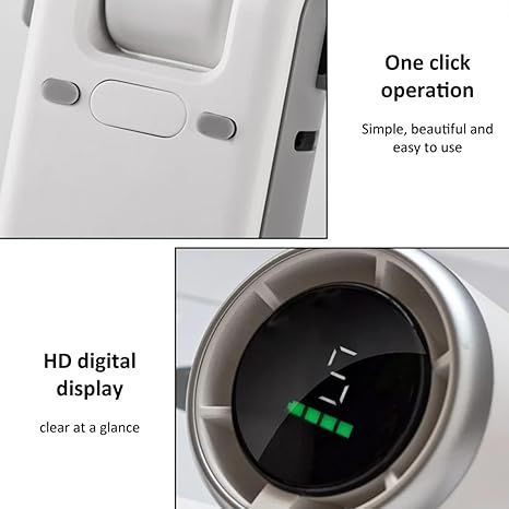 Portable Handheld Fan USB Rechargeable 5 Speed 3600mAh Foldable Fan for Office Desk