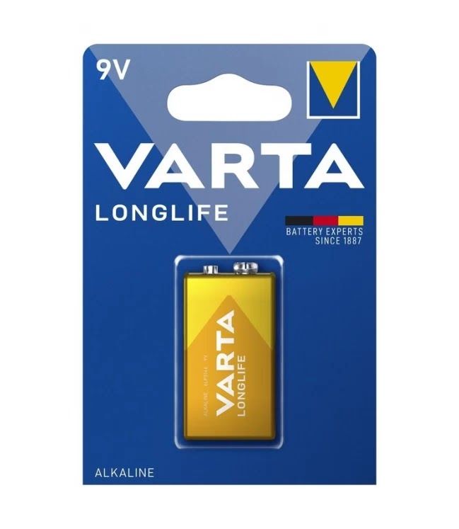 VARTA LONG LIFE  9v 1PC/PCKT