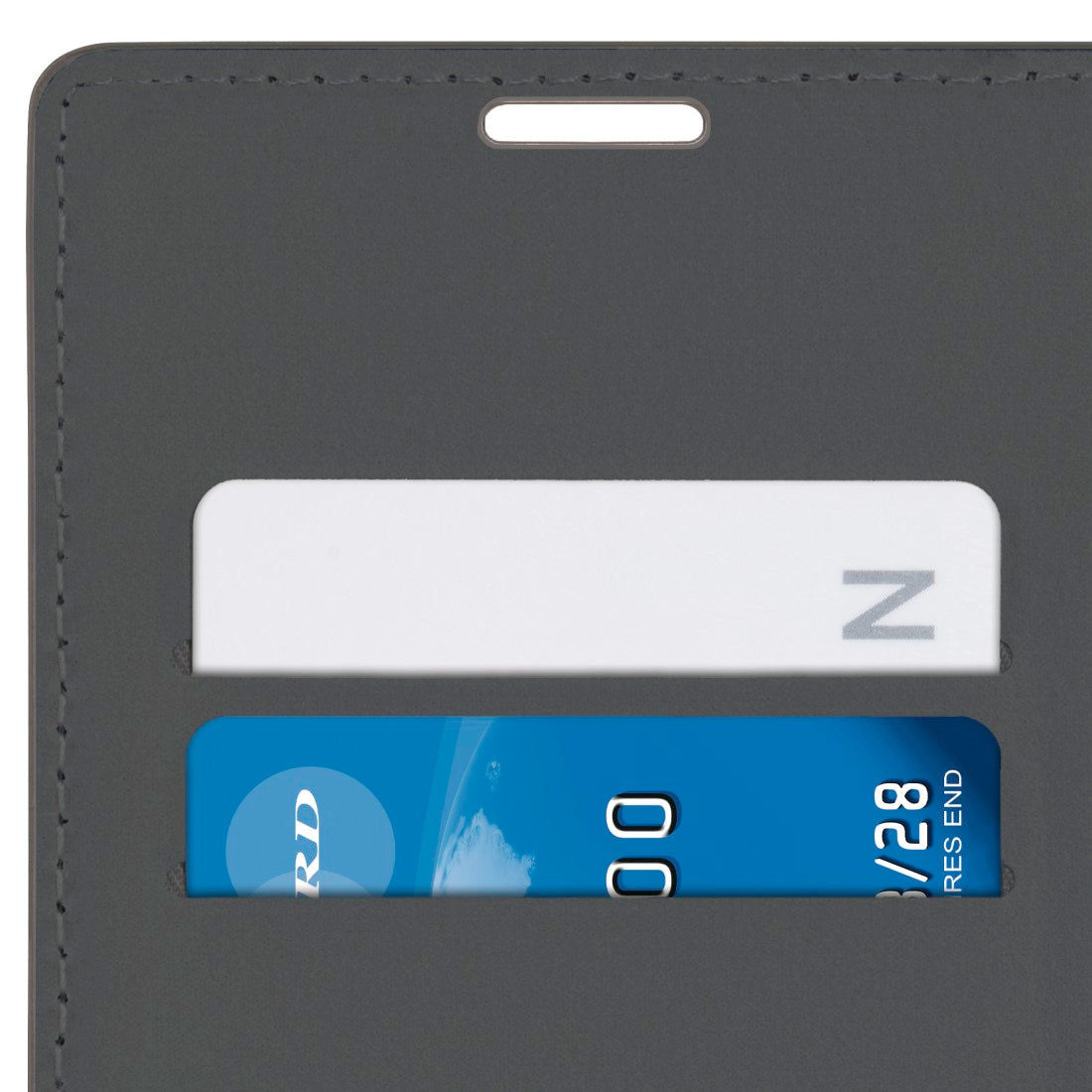 HAMA 181388 "Slim" Booklet for Apple iPhone X, dark grey