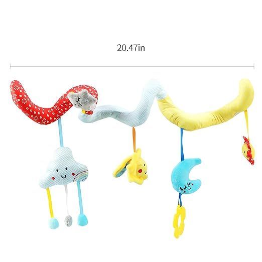 Baby Crib Hanging Spiral Toys Stroller Toys Baby Bed Stroller Toy