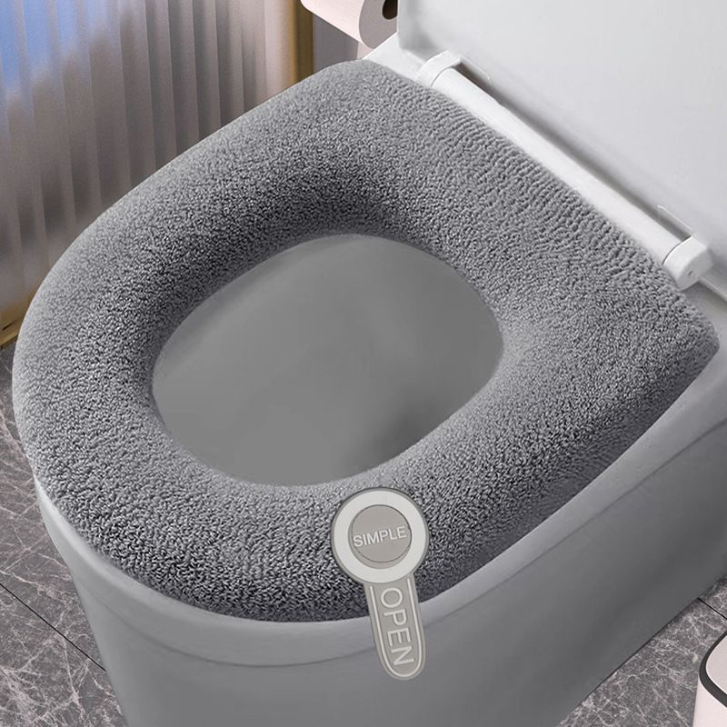 Bathroom Toilet Seat Covers Knitted Style Winter Toilet Seat Cushion Cover