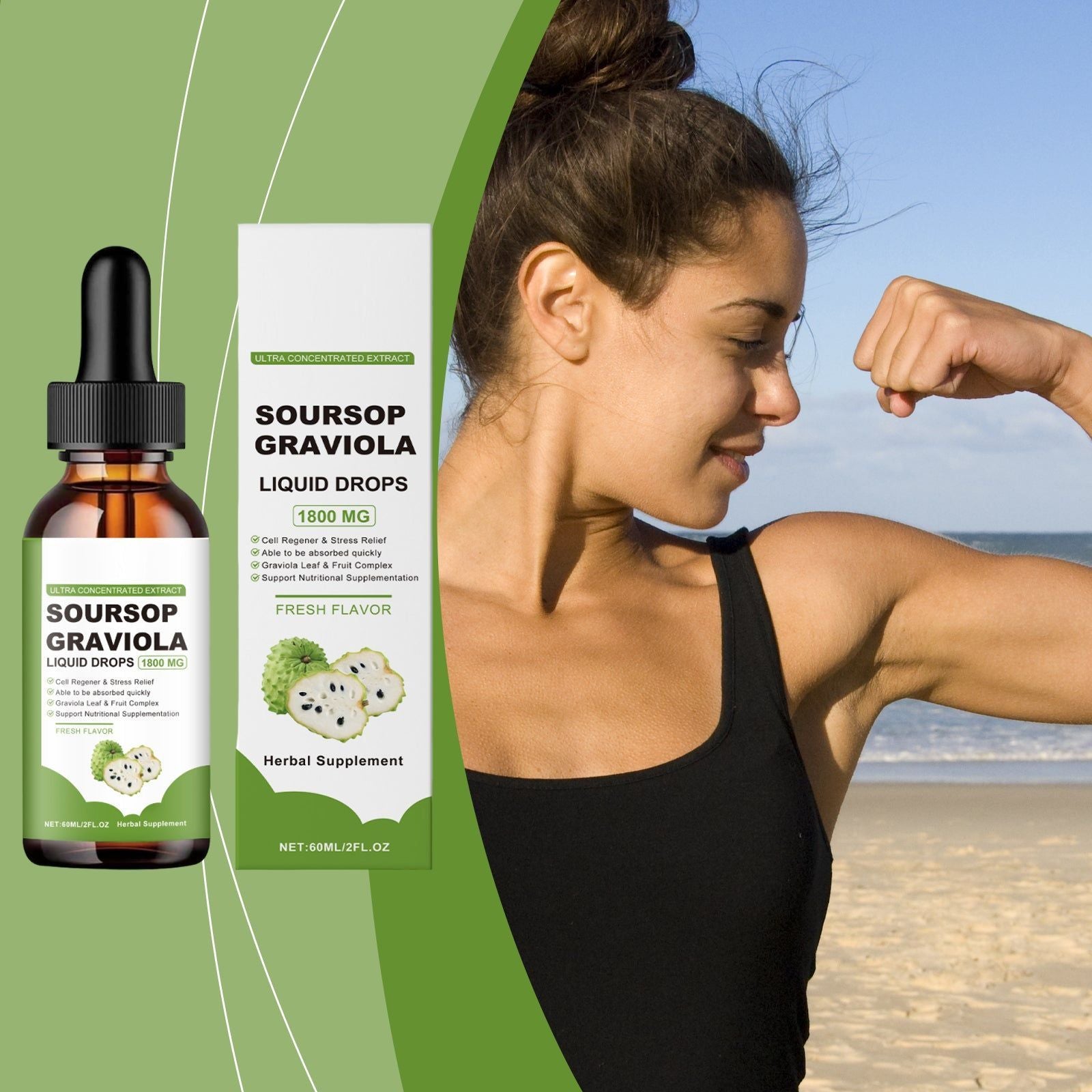 Boost Your Body Care, Immune Support, Energy & Sleep with Daily Drops ,60ml