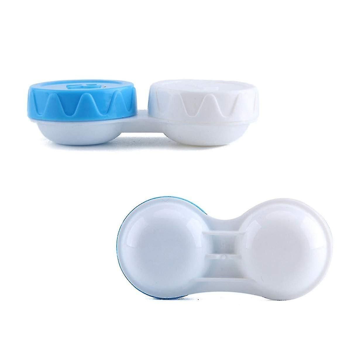 25 Pack Contact Lens Storage Cases With L and R Labels for Travel