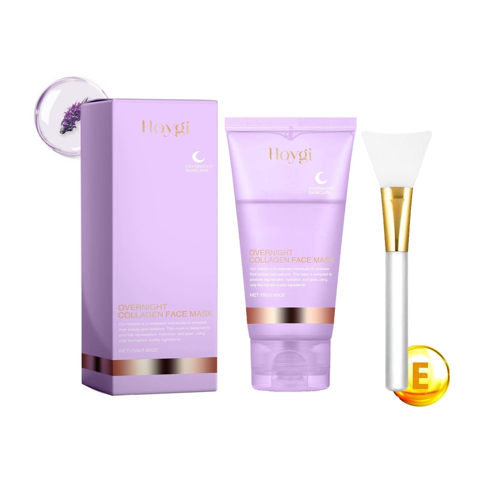 Collagen Peel-Off Mask for Facial Care, Hydrating, Firming, Anti-Aging, Moisturizing ,1set