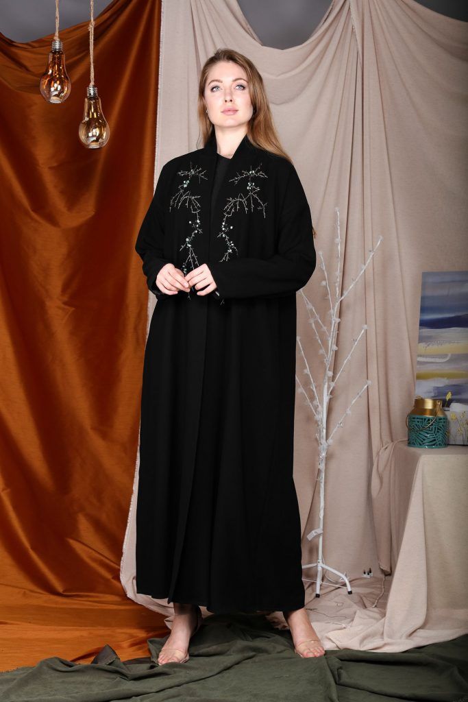 MOiSTREET Front Open Designer Embroidery