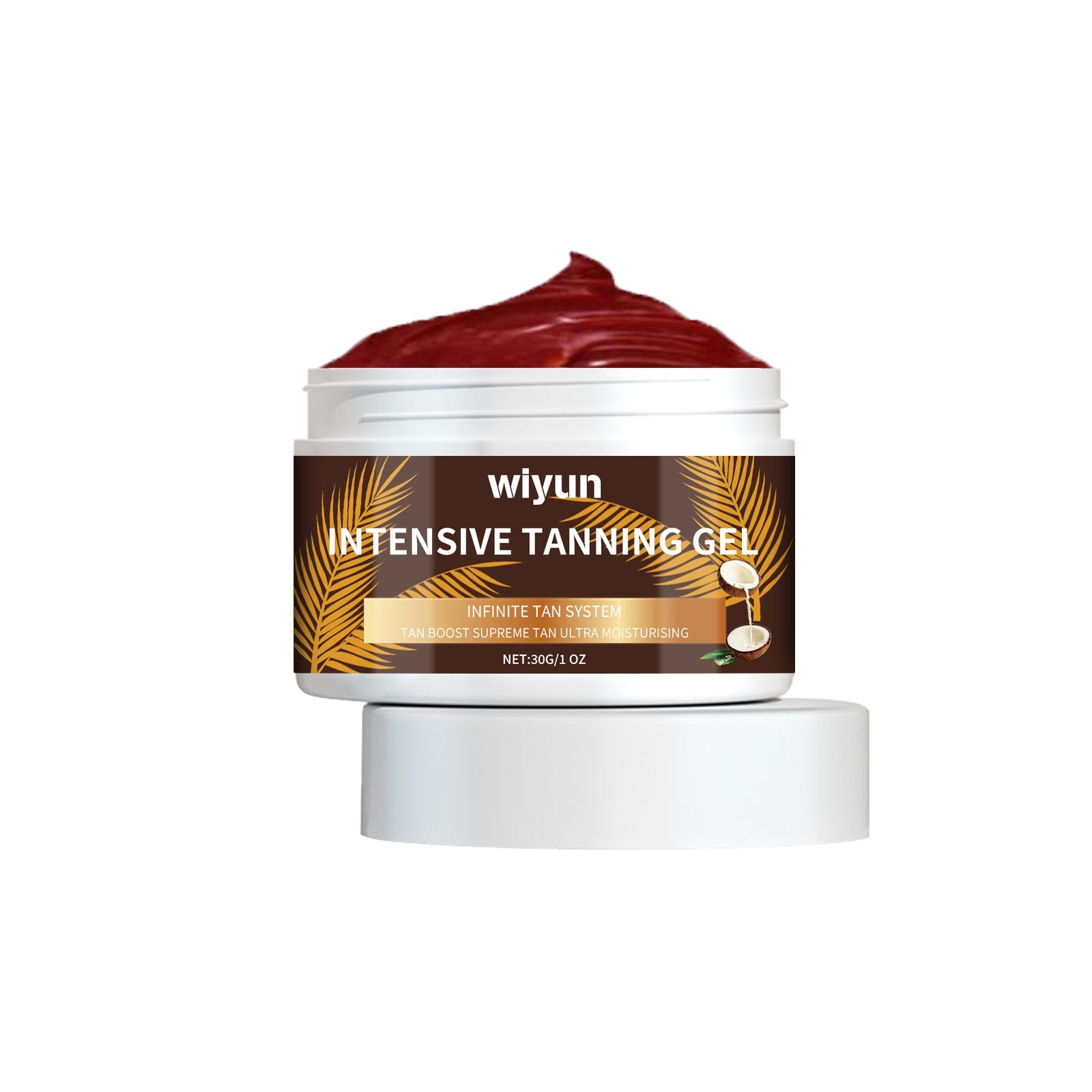 Black Repair Gel for Skin Care, Tanning Moisturizer, Anti-Aging, Sun Repair ,30ml