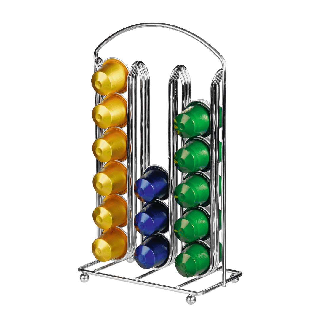 XAVAX 111059 "Donatore" Coffee Capsule Stand for Nespresso, 36 capsules