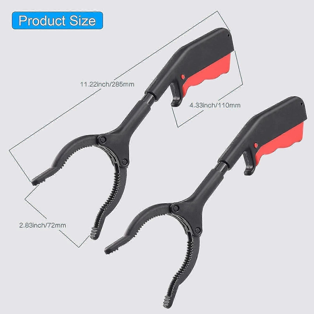 30cm Trash Grabber Tool With Ergonomic Non Slip Grip
