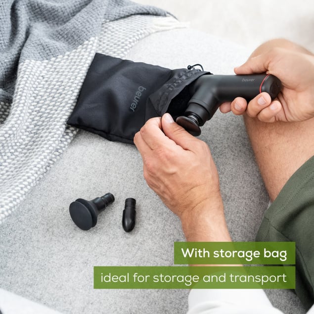 Beurer MG79 Sensitive Muscle Deep Tissue Massager Gun Black
