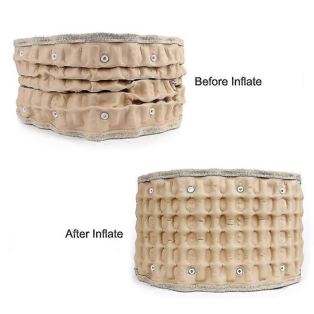 Decompression Back Belt Lumbar Spine Support For Lower Back Pain Relief - One Size Fits 29-49 Waist