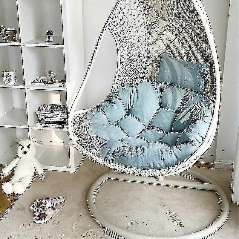 Rattan Hanging Egg Chair Cushion for Swing Balcony Rocking Seat
