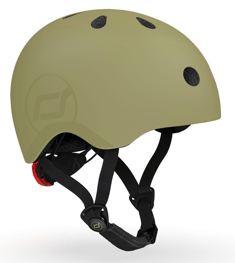 Scoot & Ride Kid Helmet S-M - Olive