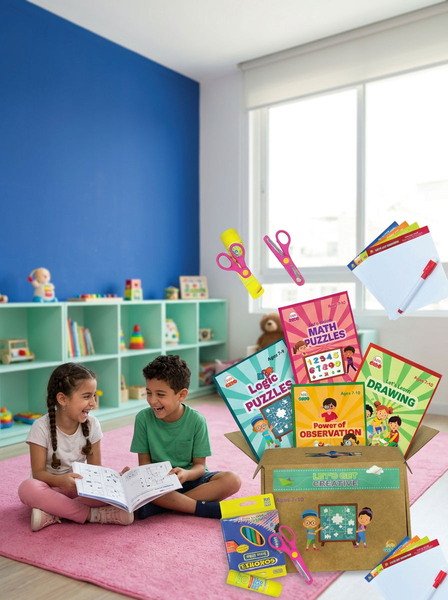 Kids Zone Let's Get Creative (Age 7–10) - Box Set