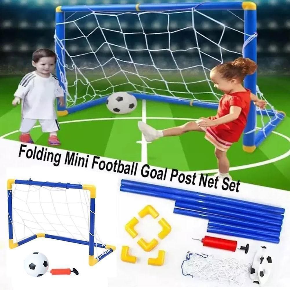 Football Goal For Kids Kids Mini Soccer Goal Set Portable Folding Football Smal Mini Qua Football Goals Fun Goal