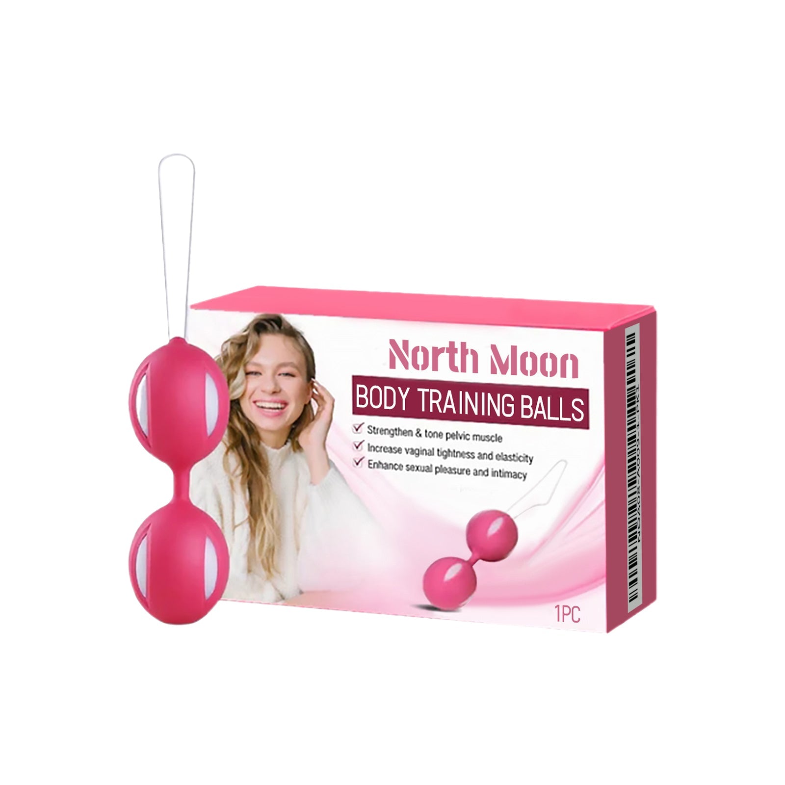 Body Ball for Physical Training, Pelvic Floor Exercise, Enhance Endurance, Improve Intimacy ,1pcs