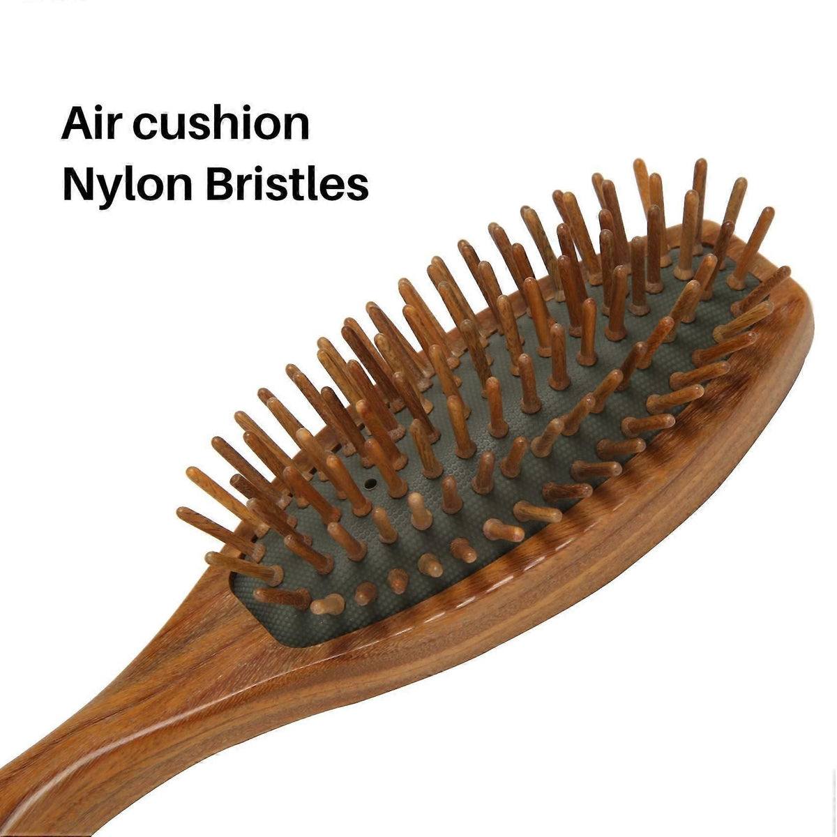 Sandalwood Hair Brush Wooden Natural Handmade Massage with Gift Box