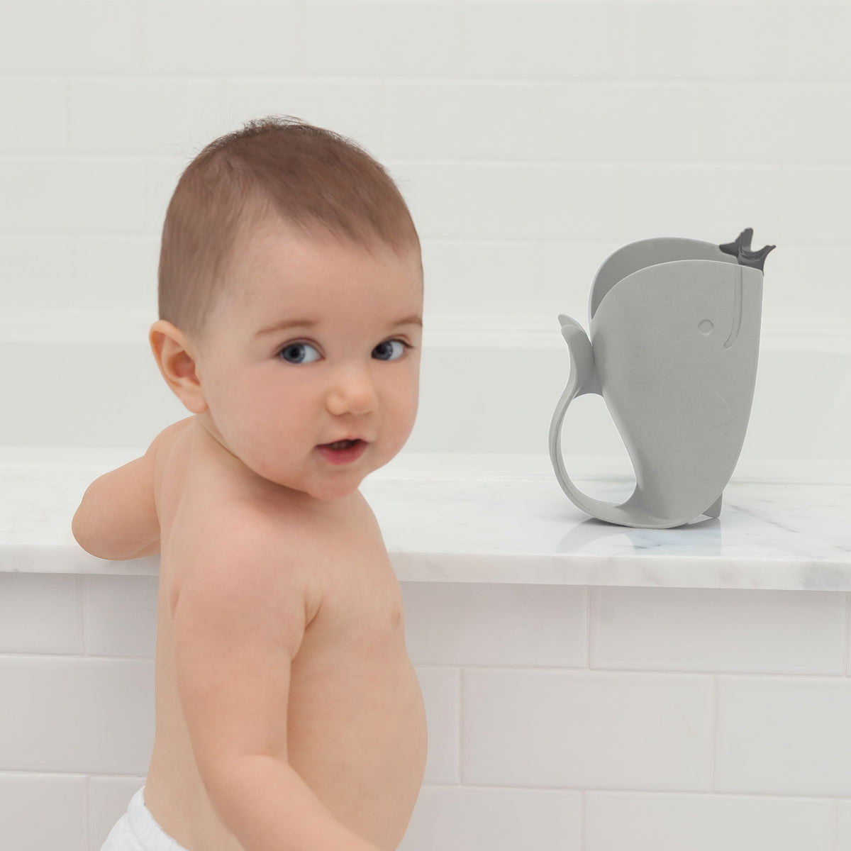 Skip Hop Moby Waterfall Rinser - Gray