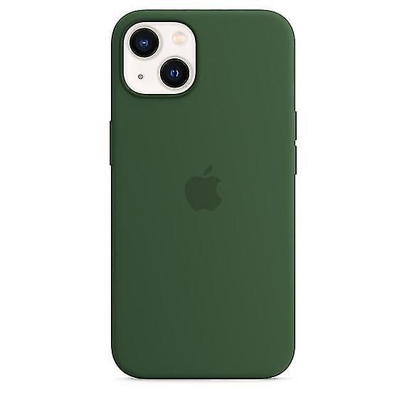 For iPhone 13 Phone Case - Silicone Cover with MagSafe Support for Quick Charging and Animation Prompts
