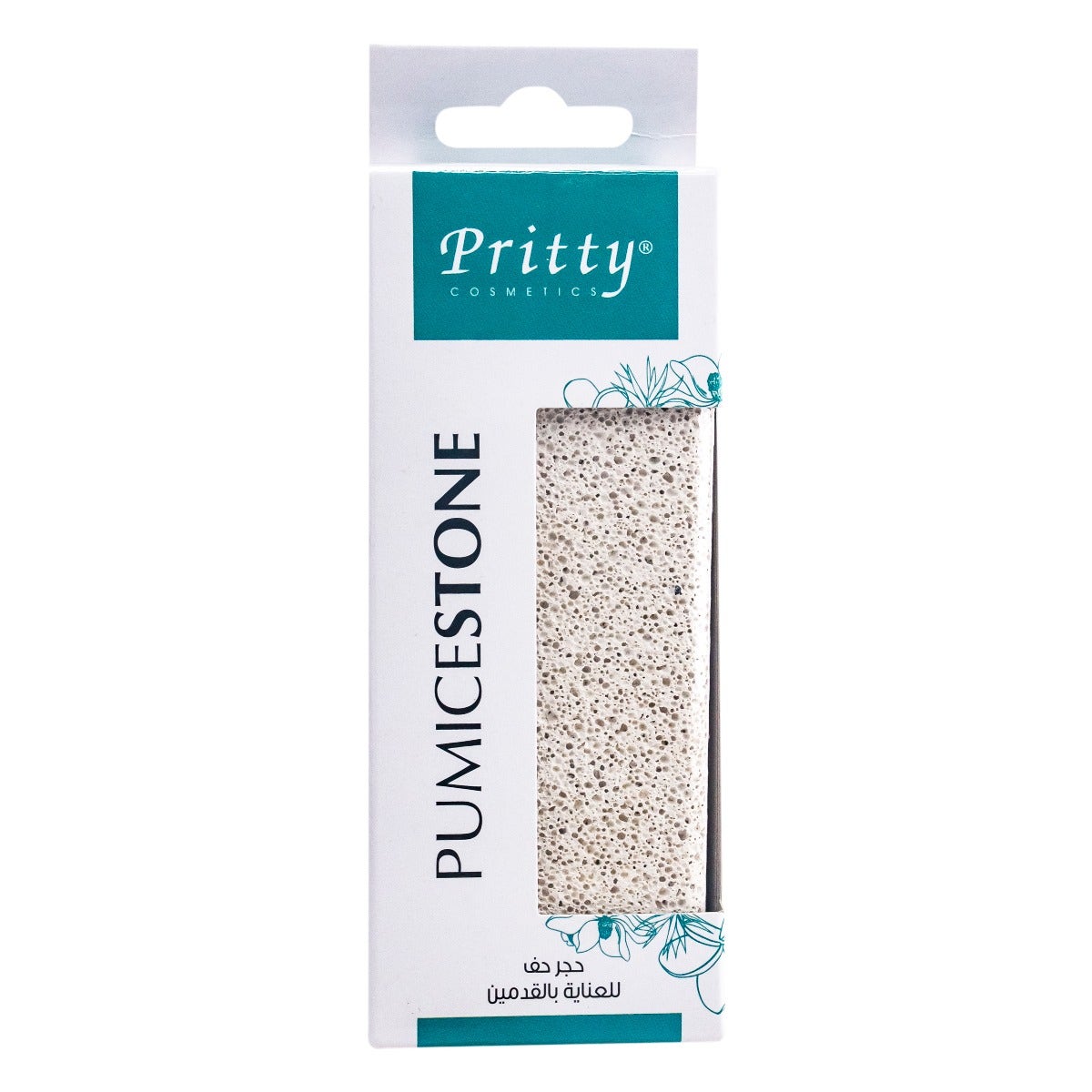 Pritty Pumice Stone Large Rectangular With String, 115x50x20mm