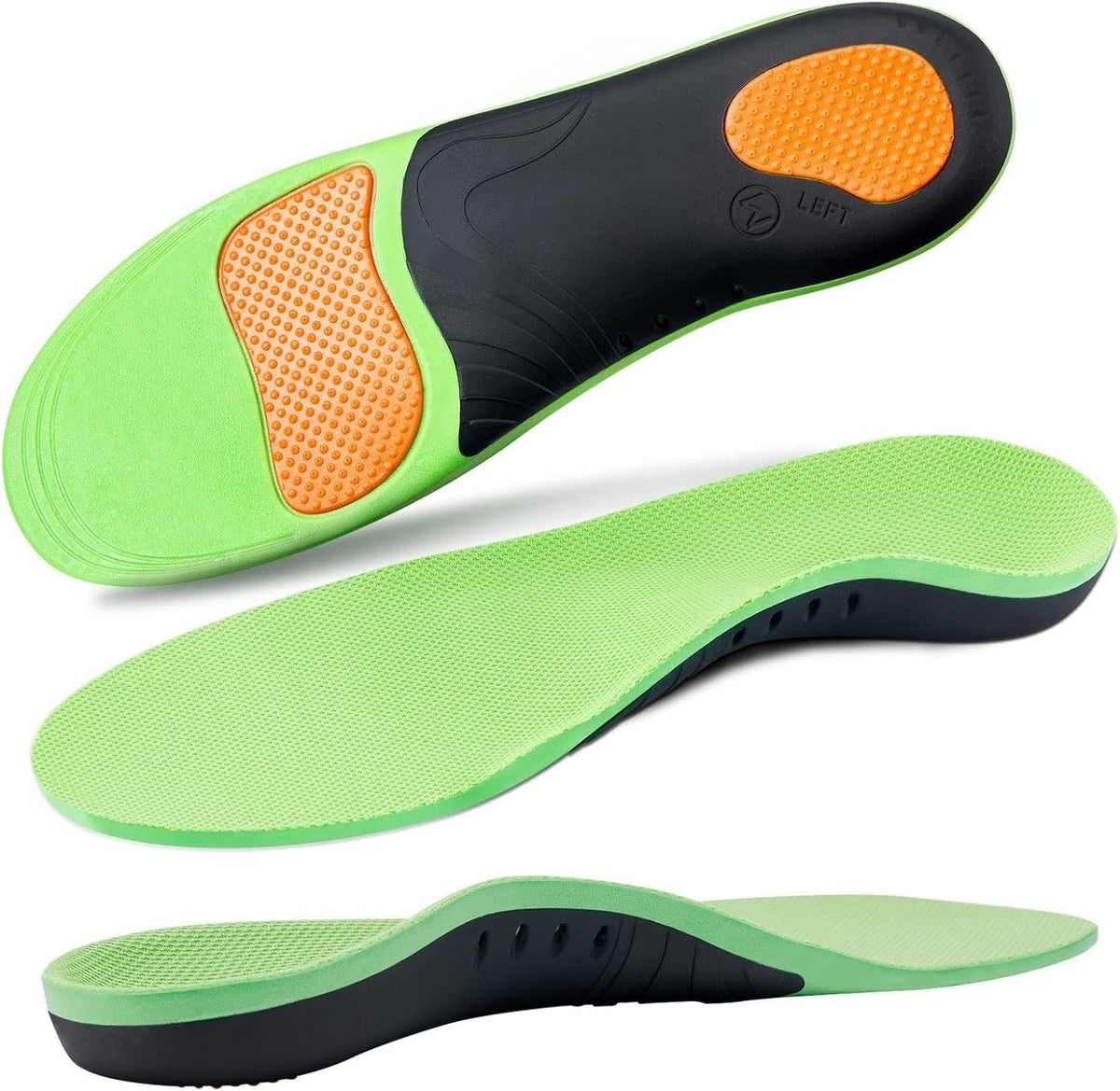 Plantar Fasciitis Relief Insoles Arch Support Insoles for Flat Feet Work Boot Insoles