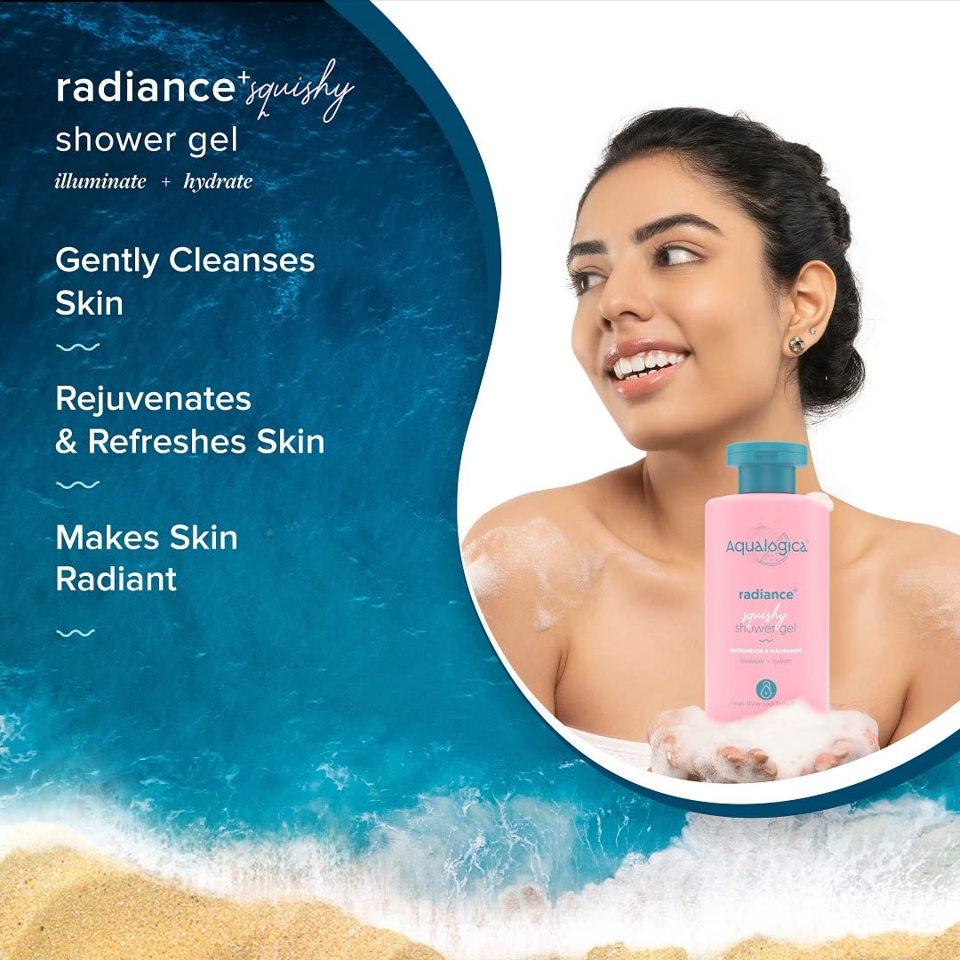 جل الاستحمام AQUALOGICA Radiance+ Squishy 250 مل