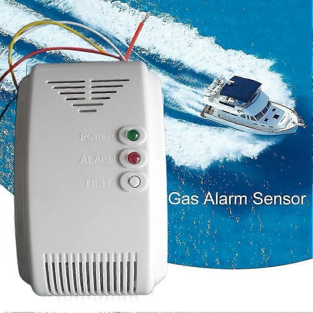 12V Gas Leak Detector Alarm for Propane Butane and LPG