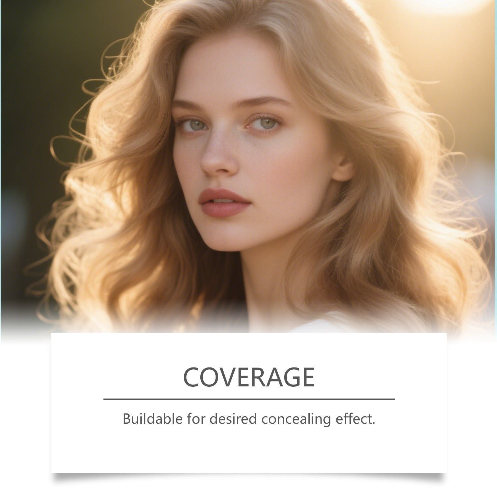 Color-Changing Foundation, Natural Look, Lightweight, Flawless Coverage ,30g