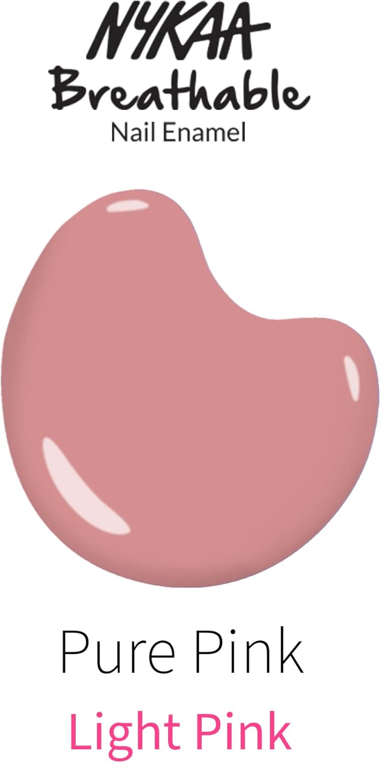 طلاء أظافر Nykaa Breathable  Pure Pink  314