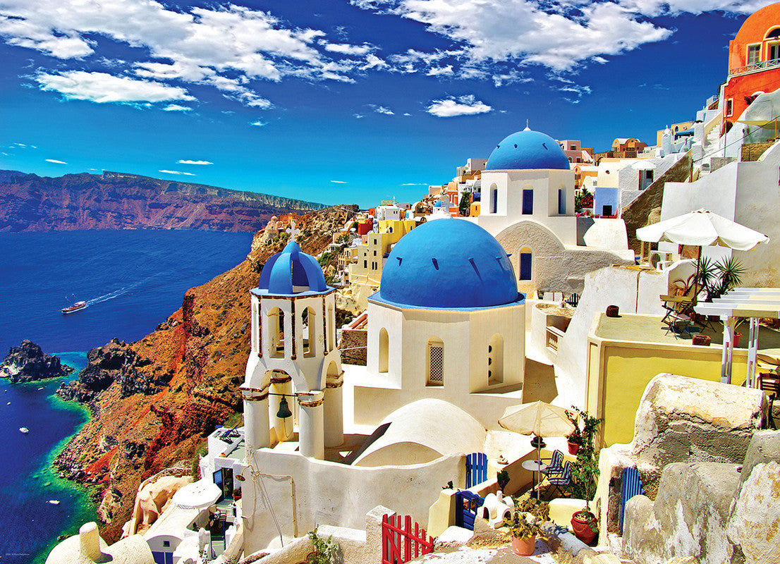 Oia, Santorini Greece 1000 Pieces Puzzle