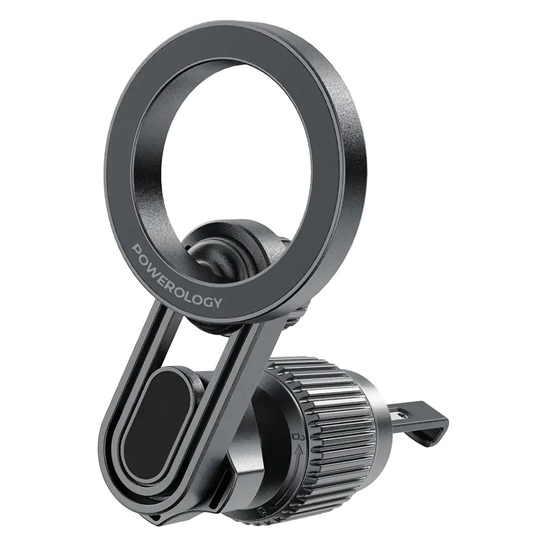 Powerology SnapMount MagSafe Car Holder, Black
