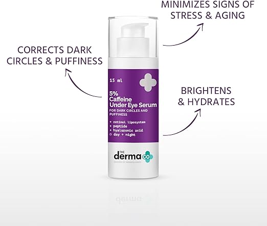 THE DERMA CO 5% Caffeine serum 15 ml