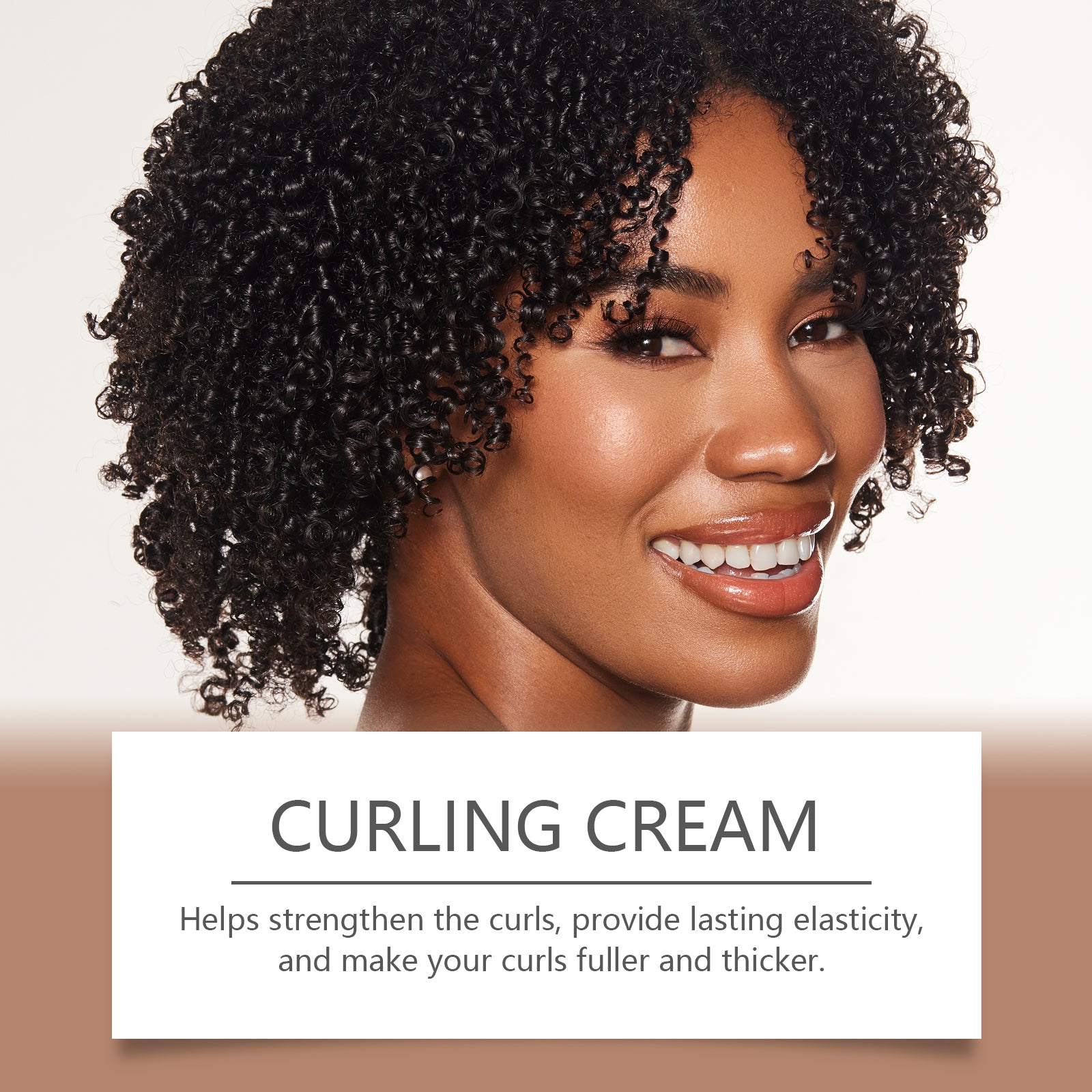 Castor Oil Curl Setting Cream, Natural Shine, Long-Lasting Curl Hold, Hair Vitality ,100g