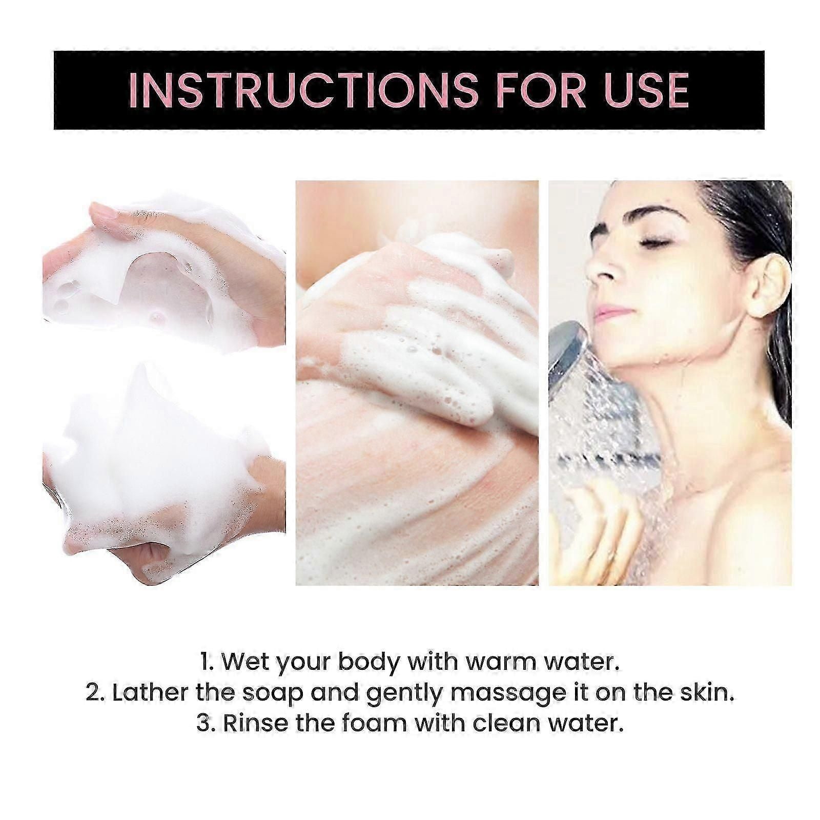 Armpit Beauty Soap with Odor Control and Skin Brightening