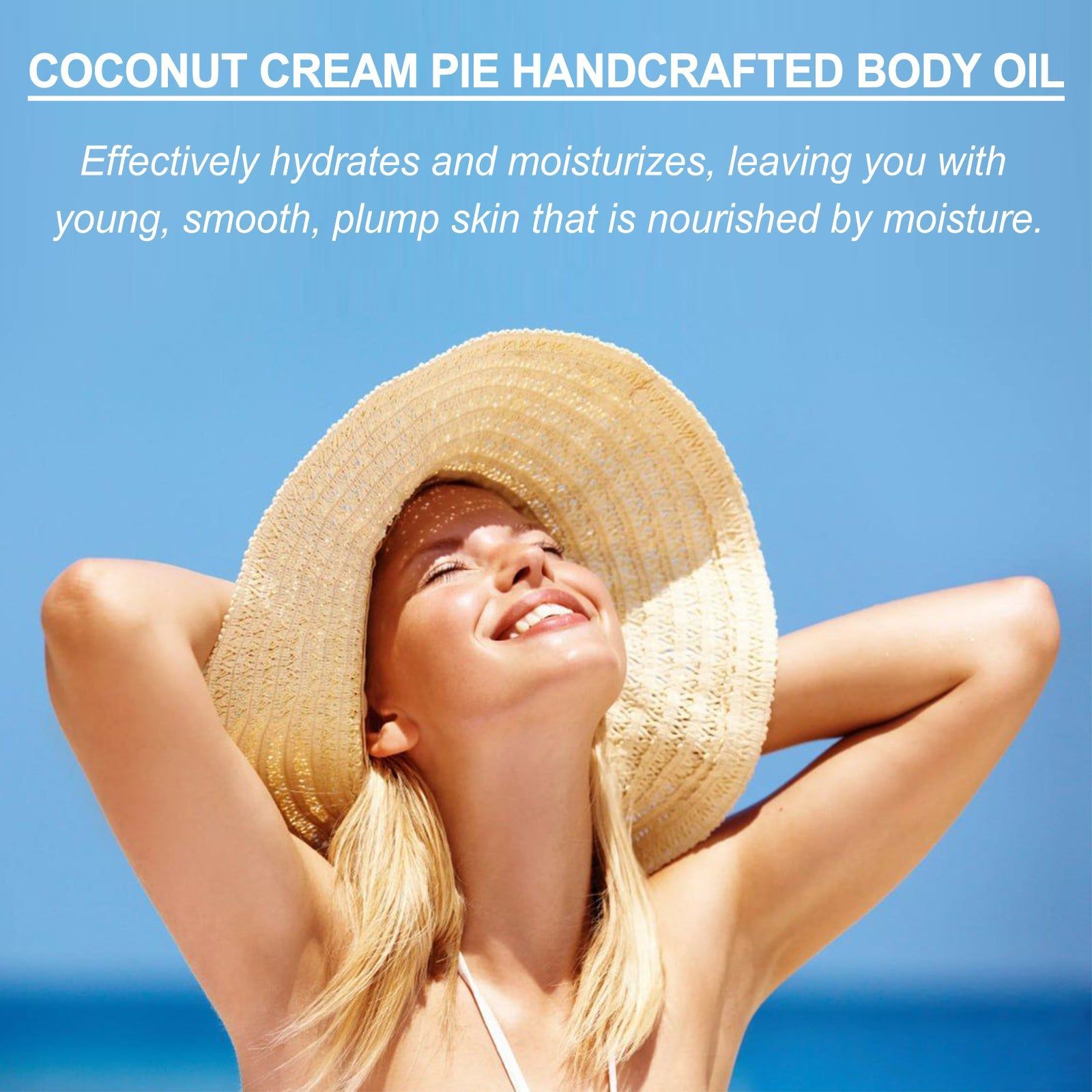Coconut Body Oil, Deep Nourishing Moisturizer for Smooth, Youthful Skin ,30ml