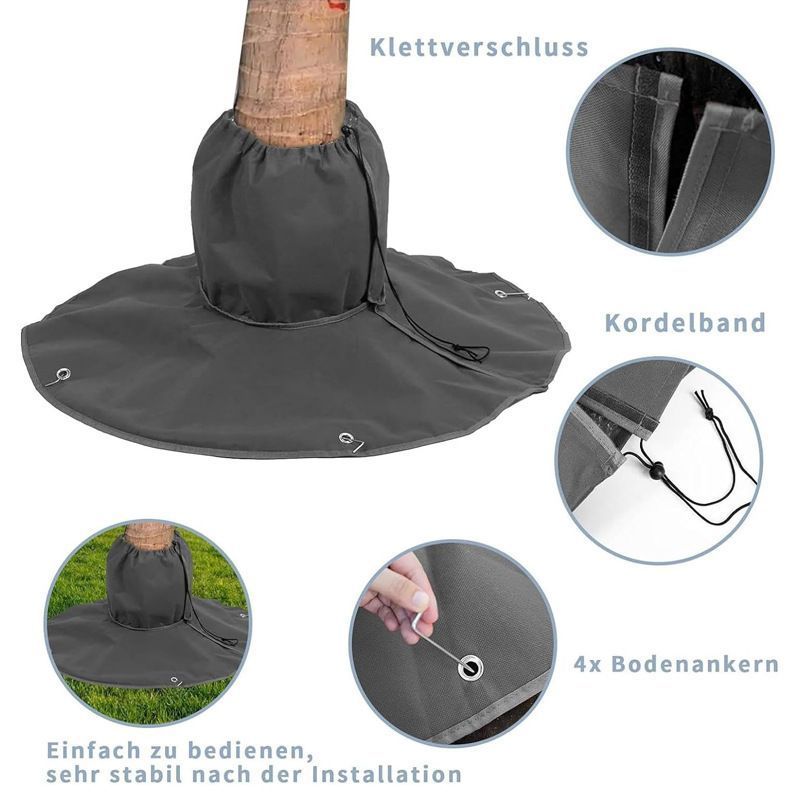 Winter Palm Root Protection Double Insulated Winter Protection for Plants