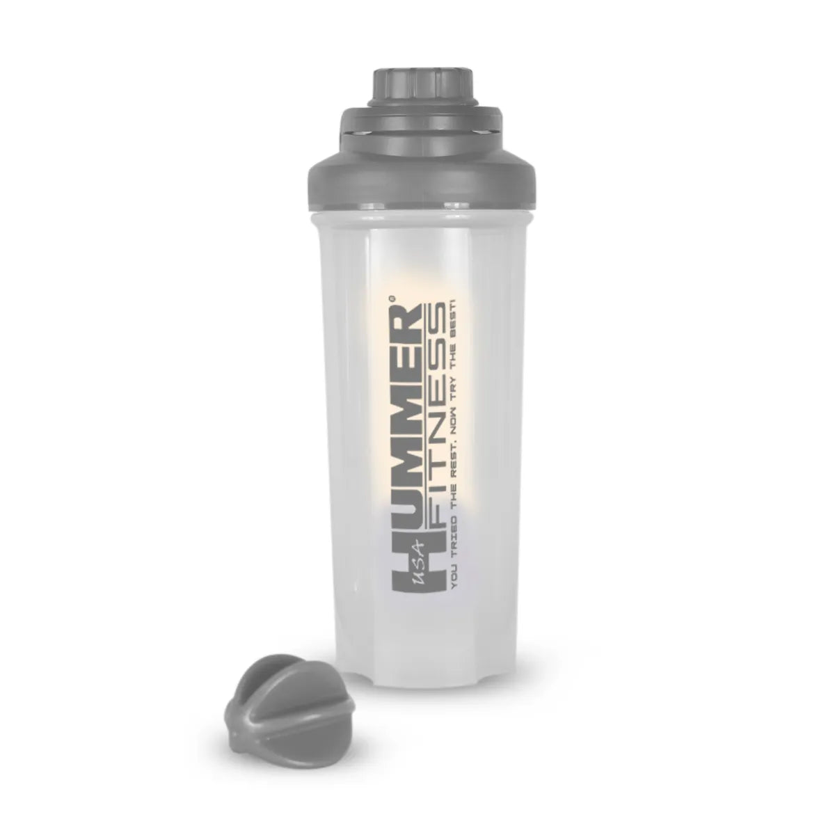 HMR USA Fitness Twist Cap Bottle (700 ml) Grey