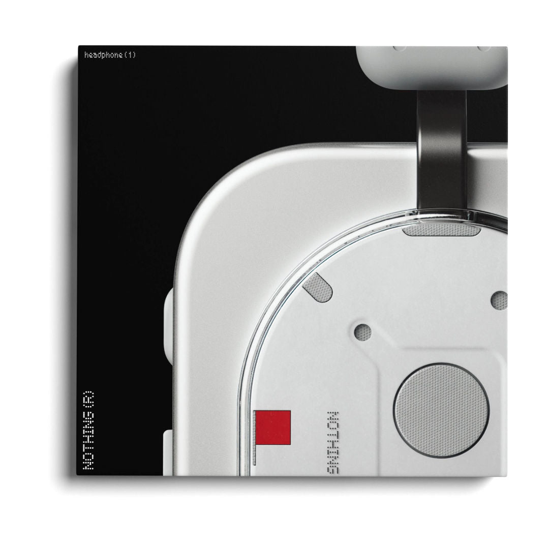 Nothing Headphone (1) Over-Ear Wireless Headphones with Adaptive ANC, Sound by KEF, Up to 80 Hours Battery