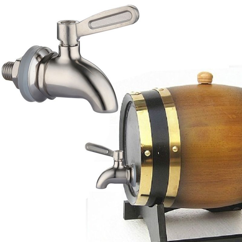 Wine Barrel Tap Spigot Stainless Steel Coffee Juice Faucet 12mm