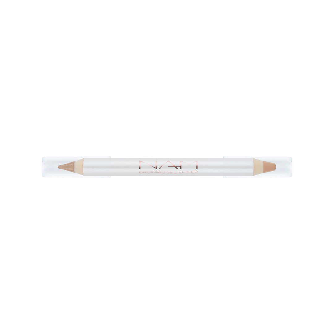 NAM Makeup Brow Definer Pencil, NR 1 Cool Deep Brown, 0.35gm