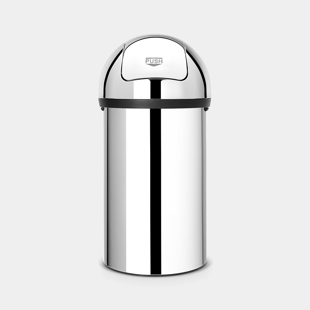 Brabantia 402623 Pushbin 60L Brilliant Steel