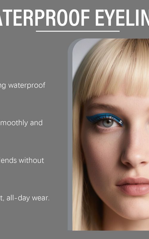 Waterproof Gel Eyeliner Pencil with Smooth Glide and Long Wear