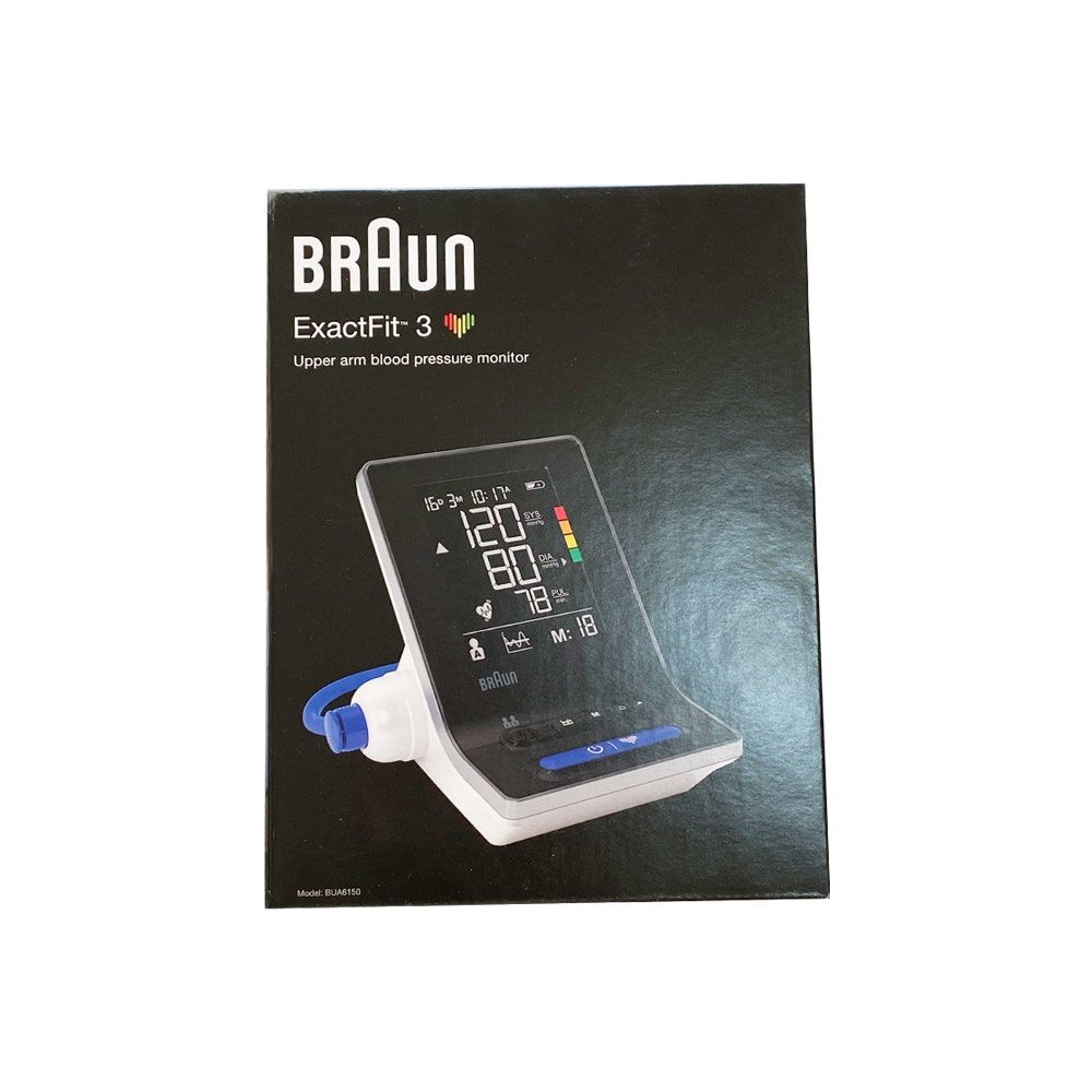 Braun Exactfit 3 Upper Arm Bp Monitor Bua6150