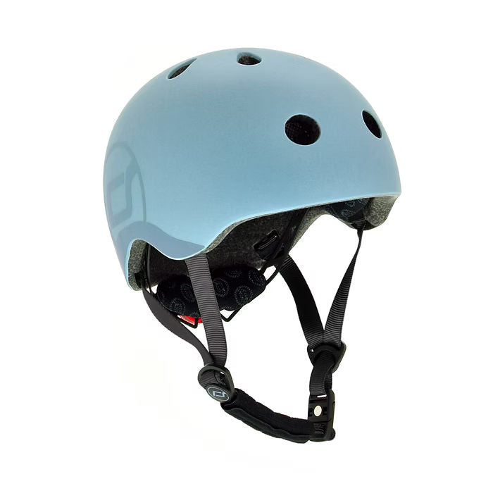 Scoot & Ride Kid Helmet S-M - Steel