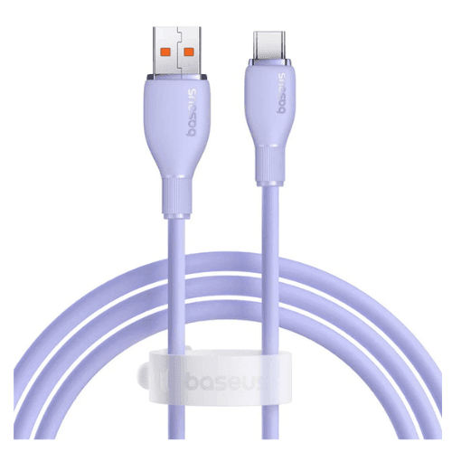 Baseus Pudding Series Charging Cable USB to USB-C 100w 1.2M Purple