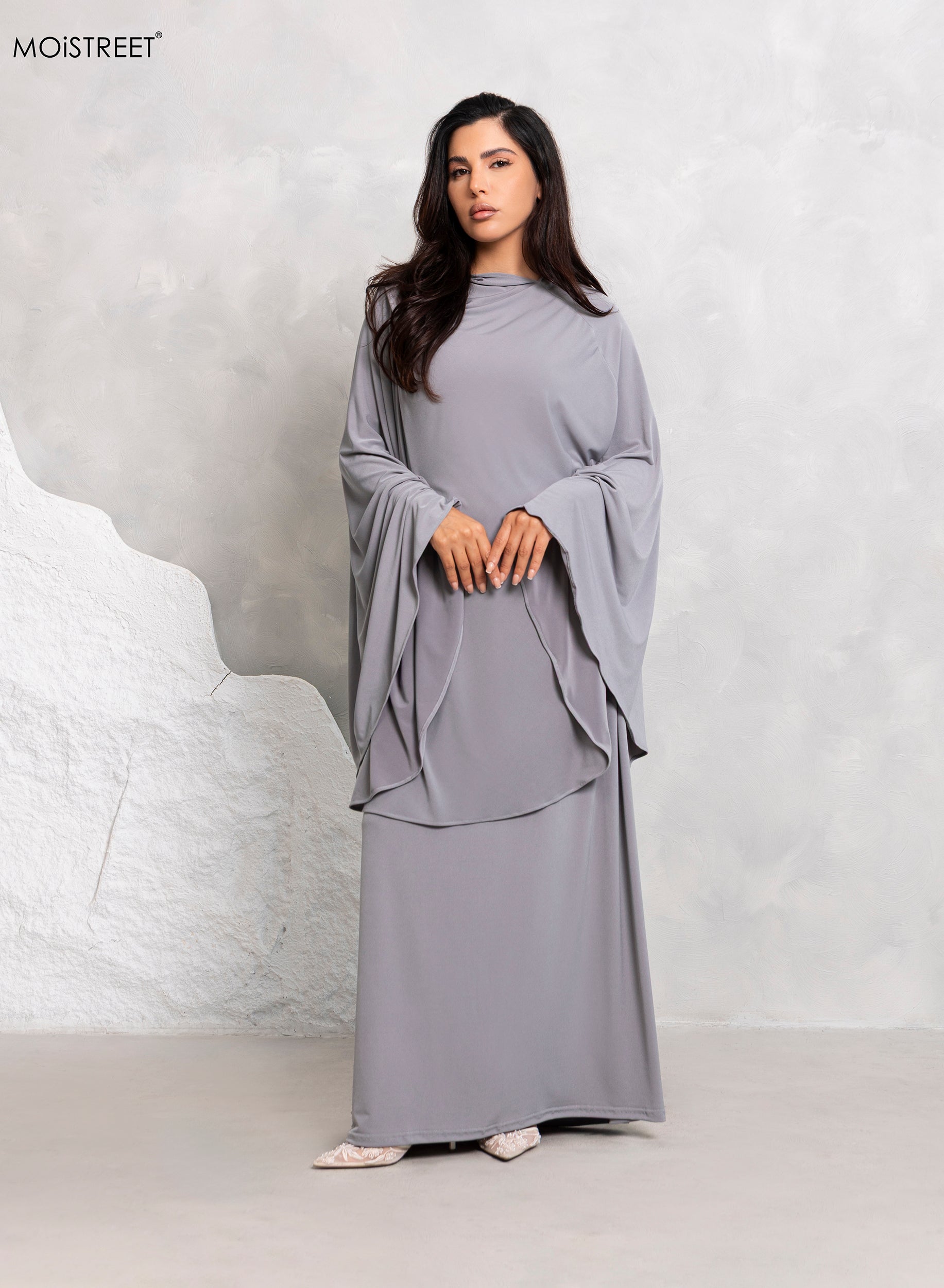 MOiSTREET Prayer Set Grey Premium Jersey