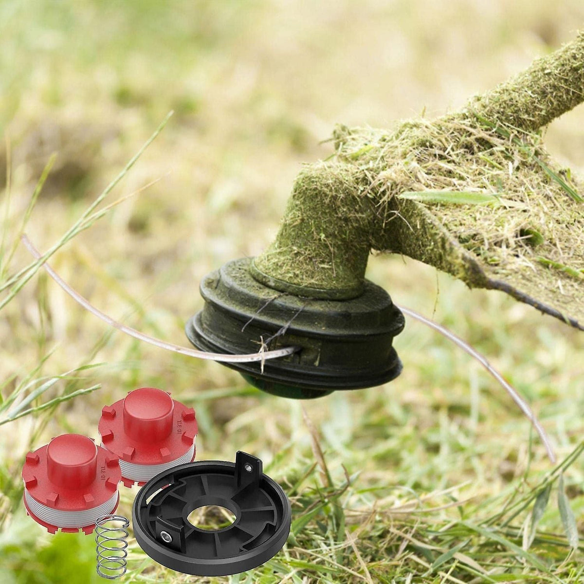 4pcs Spool Caps Replacement for Einhell Lawn Mowers
