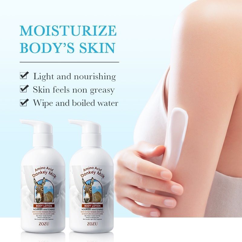 Donkey Milk Body Lotion 256g -Moisturizing, Refreshing & Hydrating Skin -001-ZOZU62388