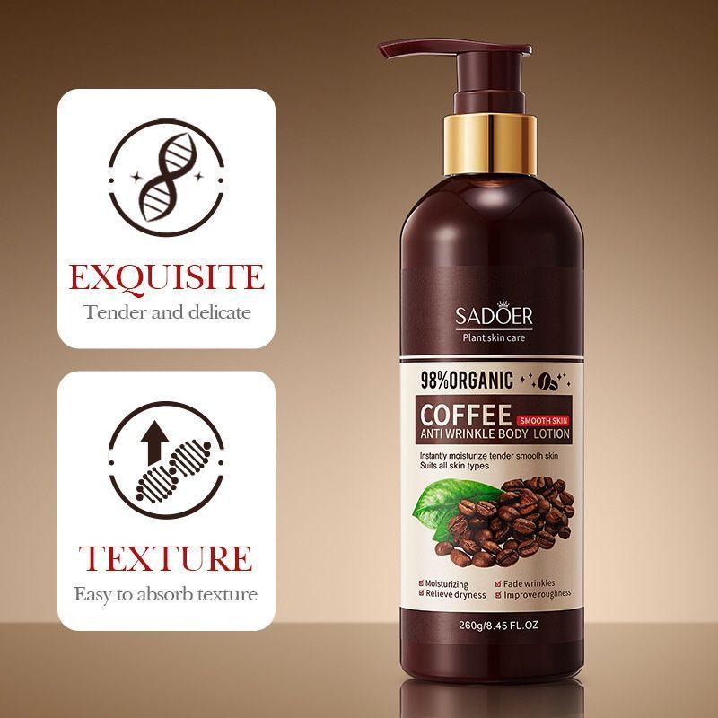 Moisturizes, Firms & Hydrates Skin Coffee Extract Body Lotion-001-SD00379