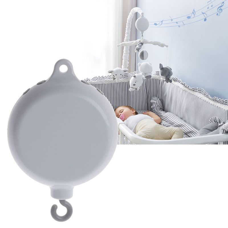 Mobile Crib Hanging Bell Electric Rotating Music Box Baby Bed Toys With 12 Lullabies