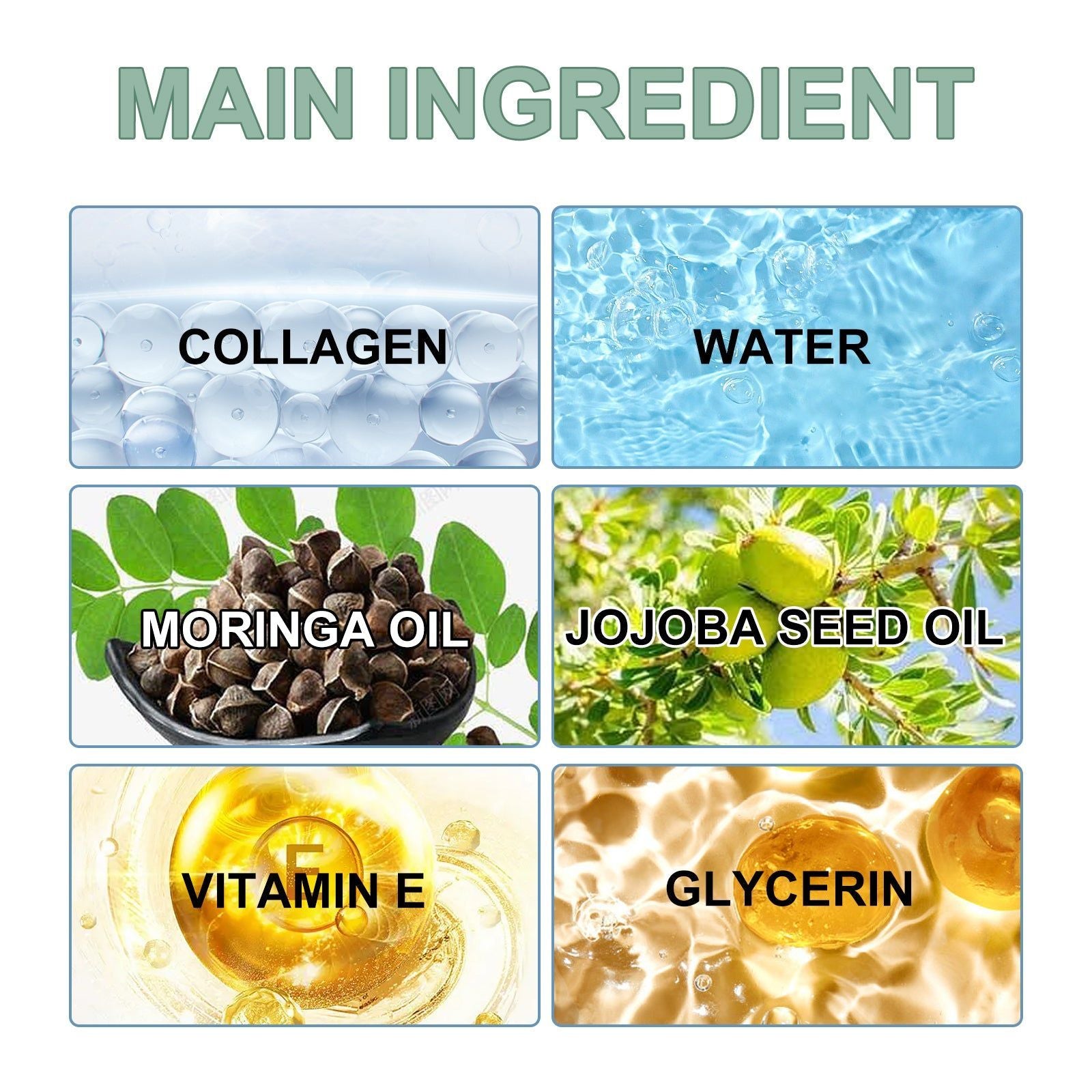 Collagen Body Oil, Firming and Smoothing Skin, Anti-Aging Moisturizer ,30ml